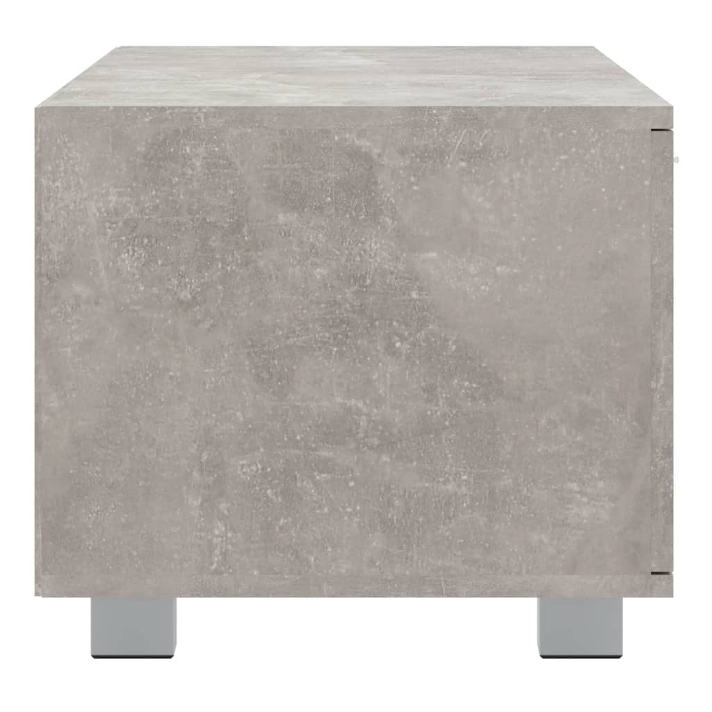 Mobile per TV Grigio Cemento 140x40,5x35 cm Legno Multistrato