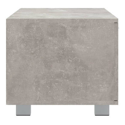 Mobile per TV Grigio Cemento 140x40,5x35 cm Legno Multistrato