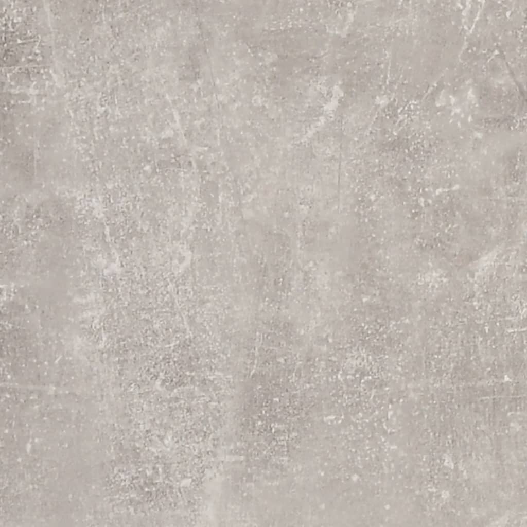 Tavolino Muro Pieghevole Grigio Cemento 100x60x56cm Multistrato - homemem39