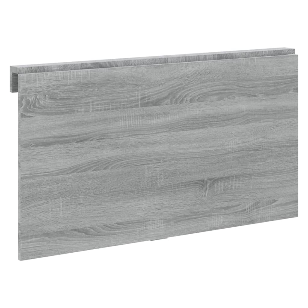 Tavolino Muro Pieghevole Grigio Sonoma 100x60x56 cm Multistrato - homemem39