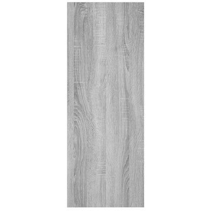 Tavolino Consolle Grigio Sonoma 105x30x80 cm Legno Multistrato - homemem39