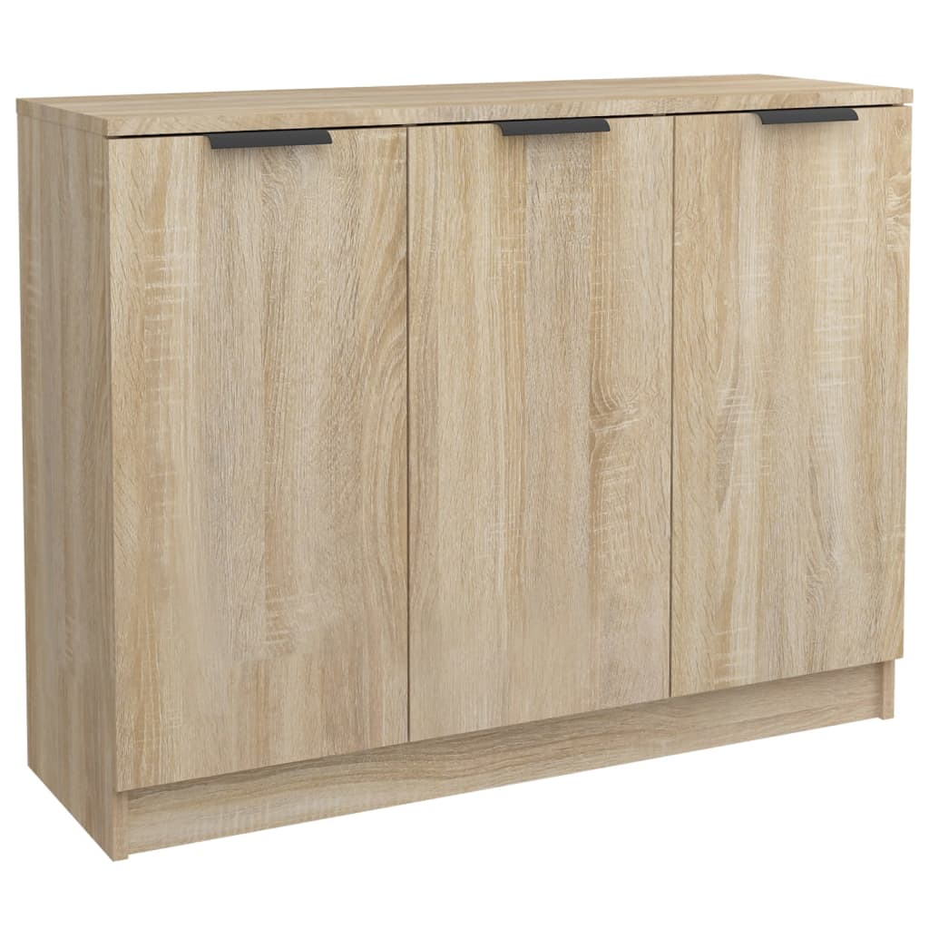 Credenza Rovere Sonoma 90,5x30x70 cm in Legno Multistrato - homemem39