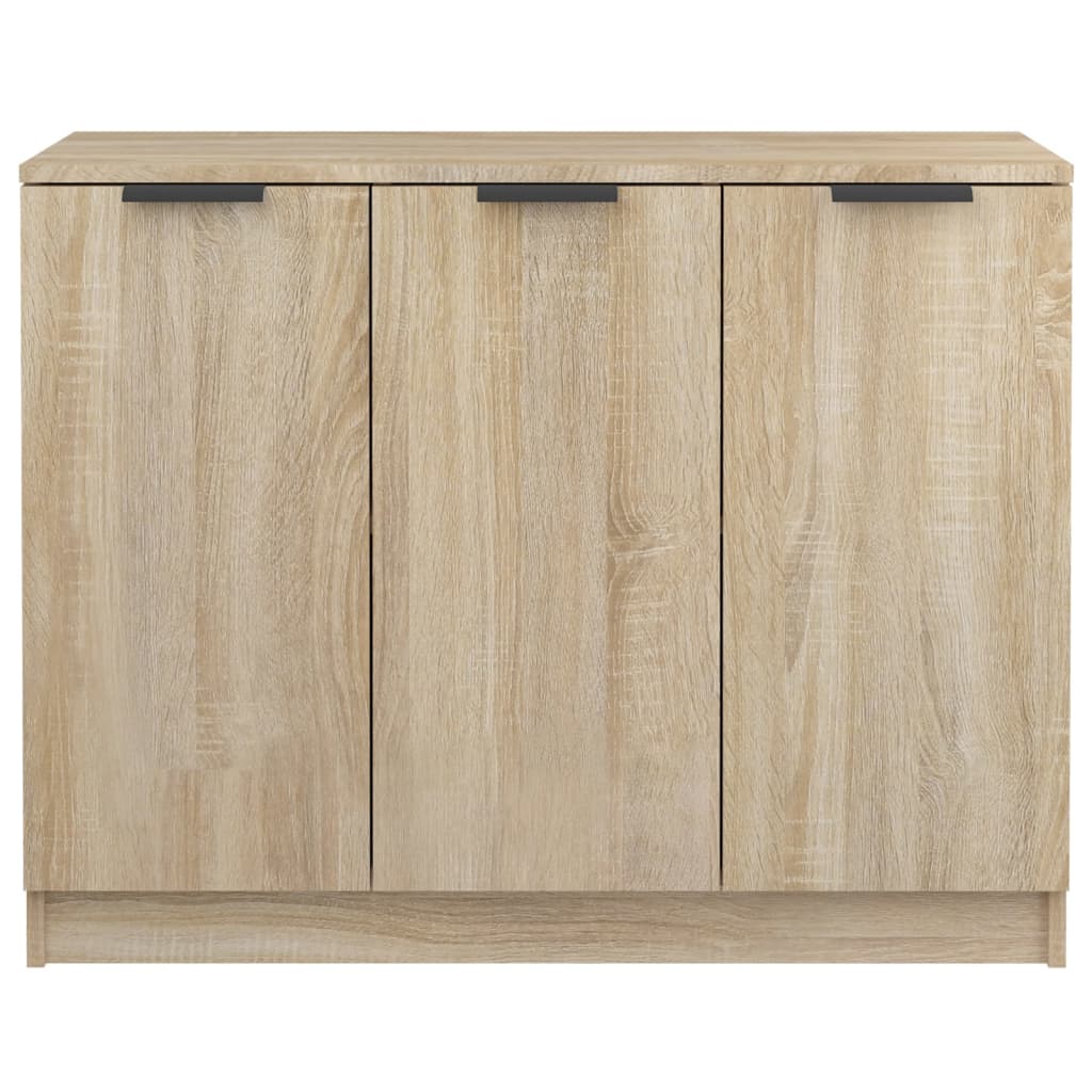 Credenza Rovere Sonoma 90,5x30x70 cm in Legno Multistrato - homemem39