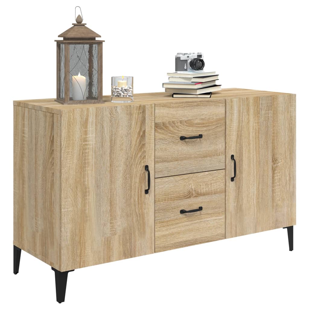 Credenza Rovere Sonoma 100x36x60 cm in Legno Multistrato - homemem39