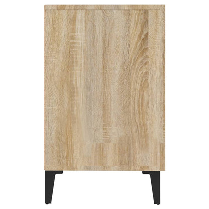 Credenza Rovere Sonoma 100x36x60 cm in Legno Multistrato