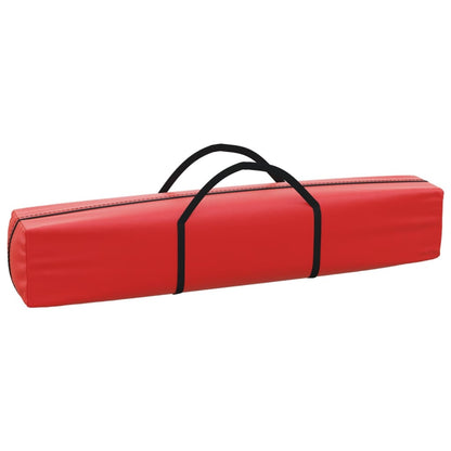 Tenda per Feste Pieghevole con Pareti Laterali Rosso 3x6 m - homemem39