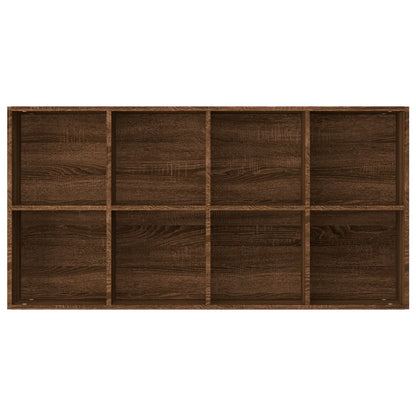 Libreria/Credenza Rovere Marrone 66x30x130 cm Legno Multistrato