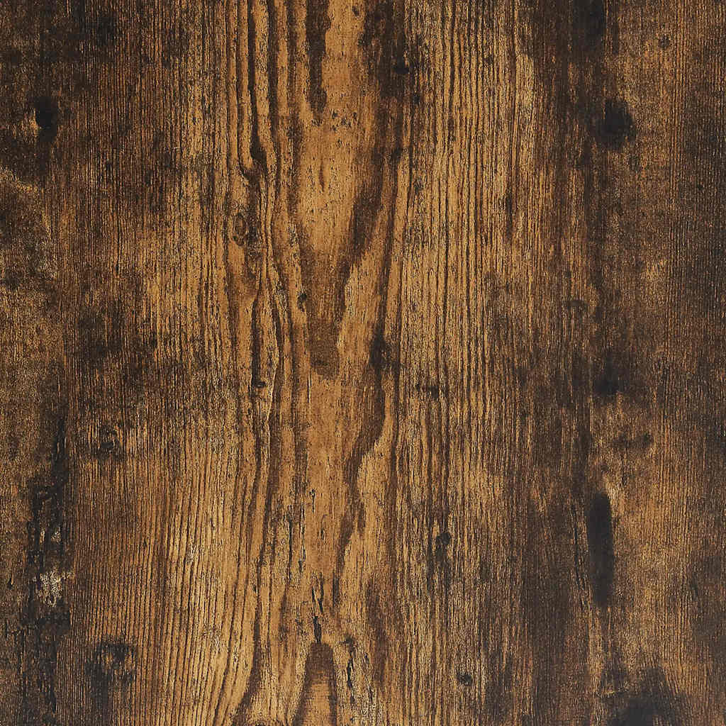 Scrivania Rovere Fumo 80x45x74 cm in Legno Multistrato - homemem39