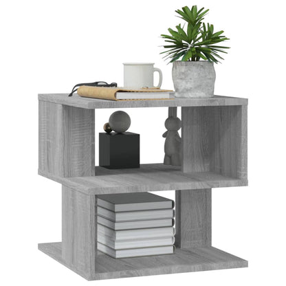 Tavolino Grigio Sonoma 40x40x40 cm in Legno Multistrato - homemem39