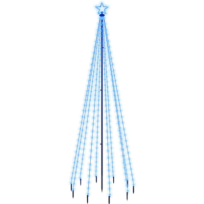 Albero di Natale con Puntale Blu 310 LED 300 cm - homemem39