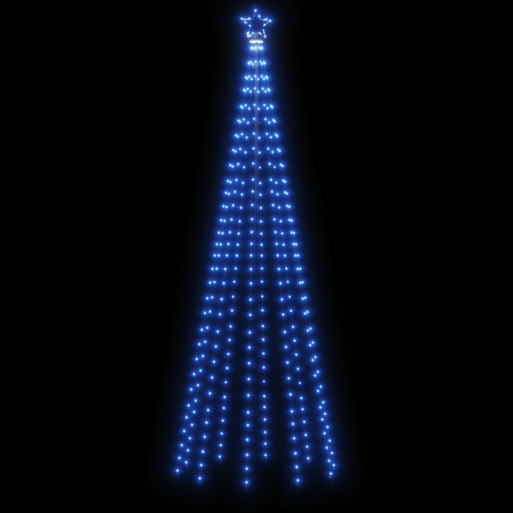 Albero di Natale con Puntale Blu 310 LED 300 cm - homemem39