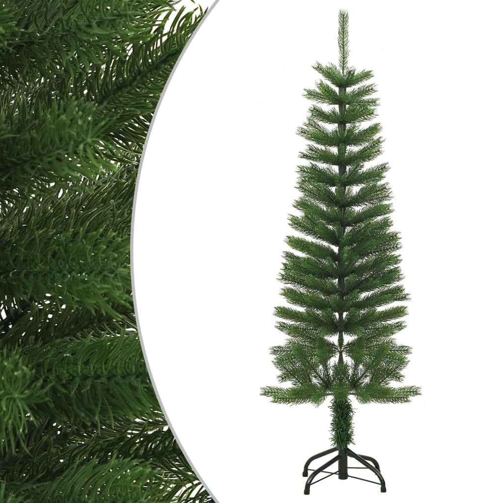 Albero di Natale Artificiale Sottile con Base 120 cm PE - homemem39