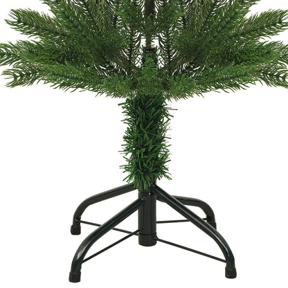 Albero di Natale Artificiale Sottile con Base 120 cm PE - homemem39