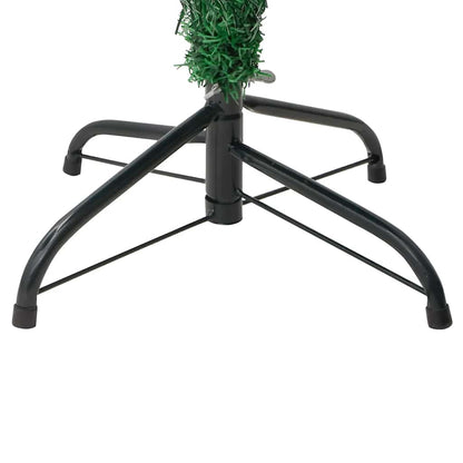 Cactus di Natale con Base e LED Verde 210 cm PVC