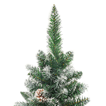 Albero di Natale Artificiale Sottile con Base 120 cm PVC