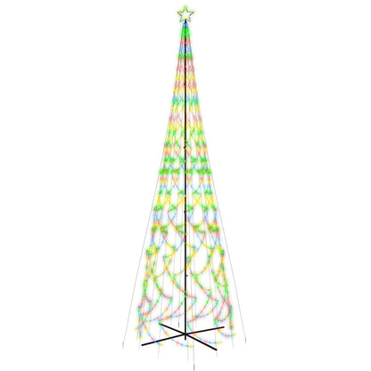 Albero di Natale a Cono Colorato 3000 LED 230x800 cm - homemem39