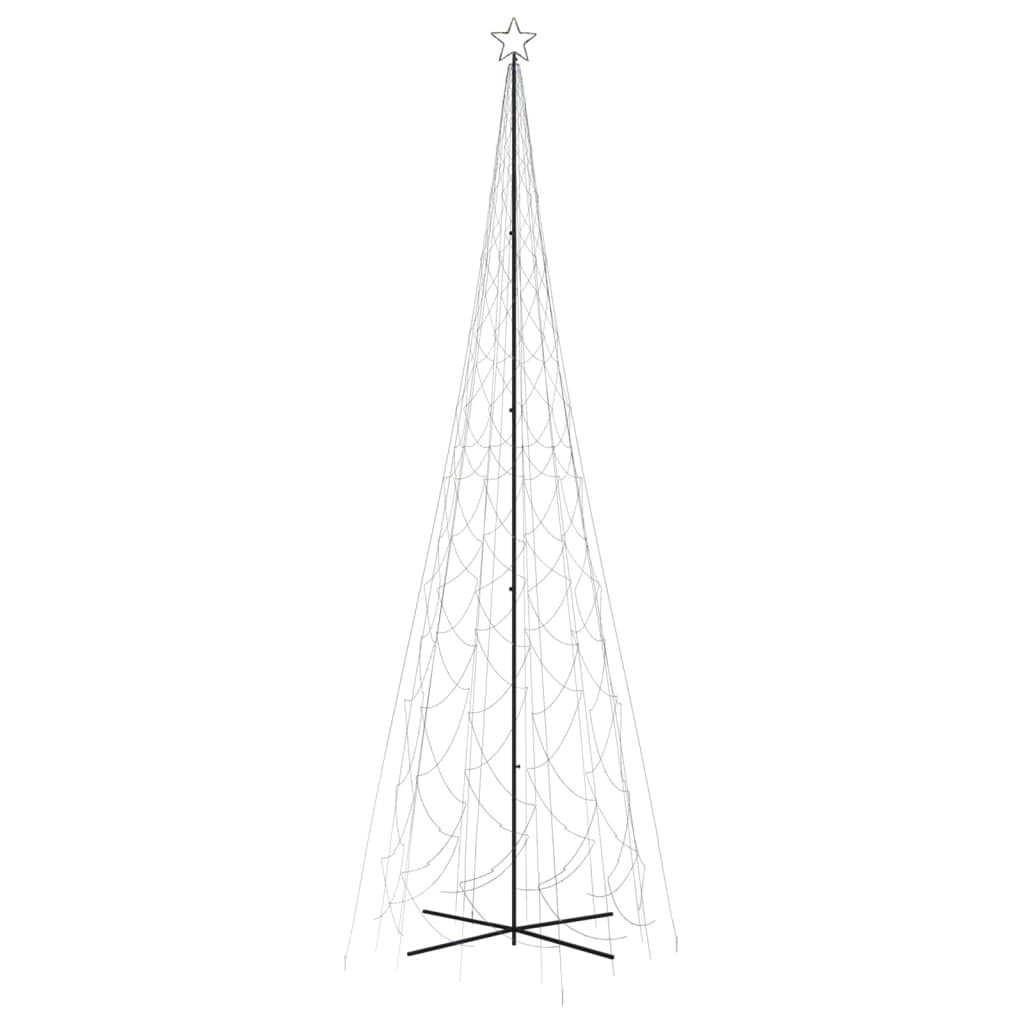 Albero di Natale a Cono Colorato 3000 LED 230x800 cm - homemem39