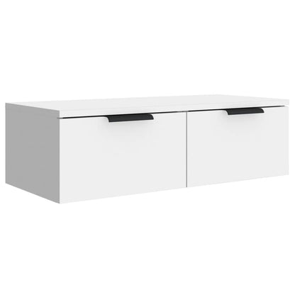 Mobile a Parete Bianco 68x30x20 cm in Legno Multistrato - homemem39