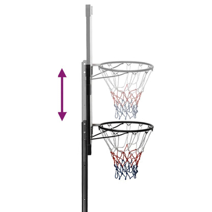 Supporto per Pallacanestro Trasparente 280-350 cm Policarbonato - homemem39