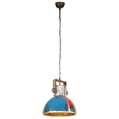 Lampada Sospesa Industriale 25 W Multicolore Rotonda 40 cm E27