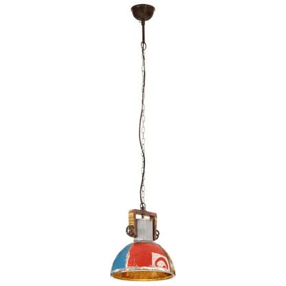 Lampada Sospesa Industriale 25 W Multicolore Rotonda 30 cm E27