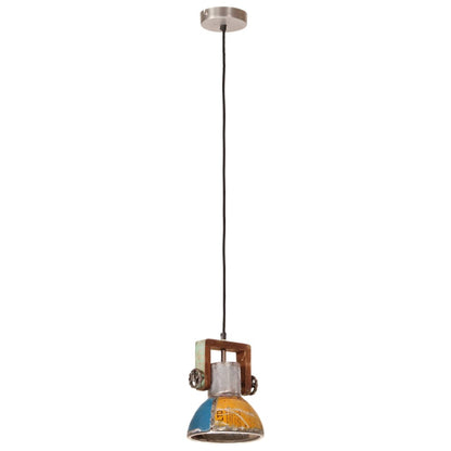 Lampada Sospesa Industriale 25 W Multicolore Rotonda 19 cm E27