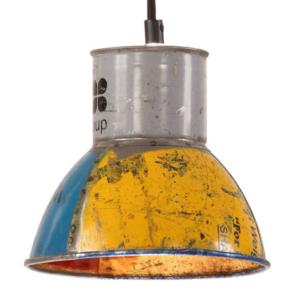 Lampada Sospesa Industriale 25 W Multicolore Rotonda 17 cm E27