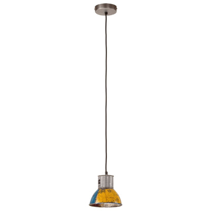 Lampada Sospesa Industriale 25 W Multicolore Rotonda 17 cm E27