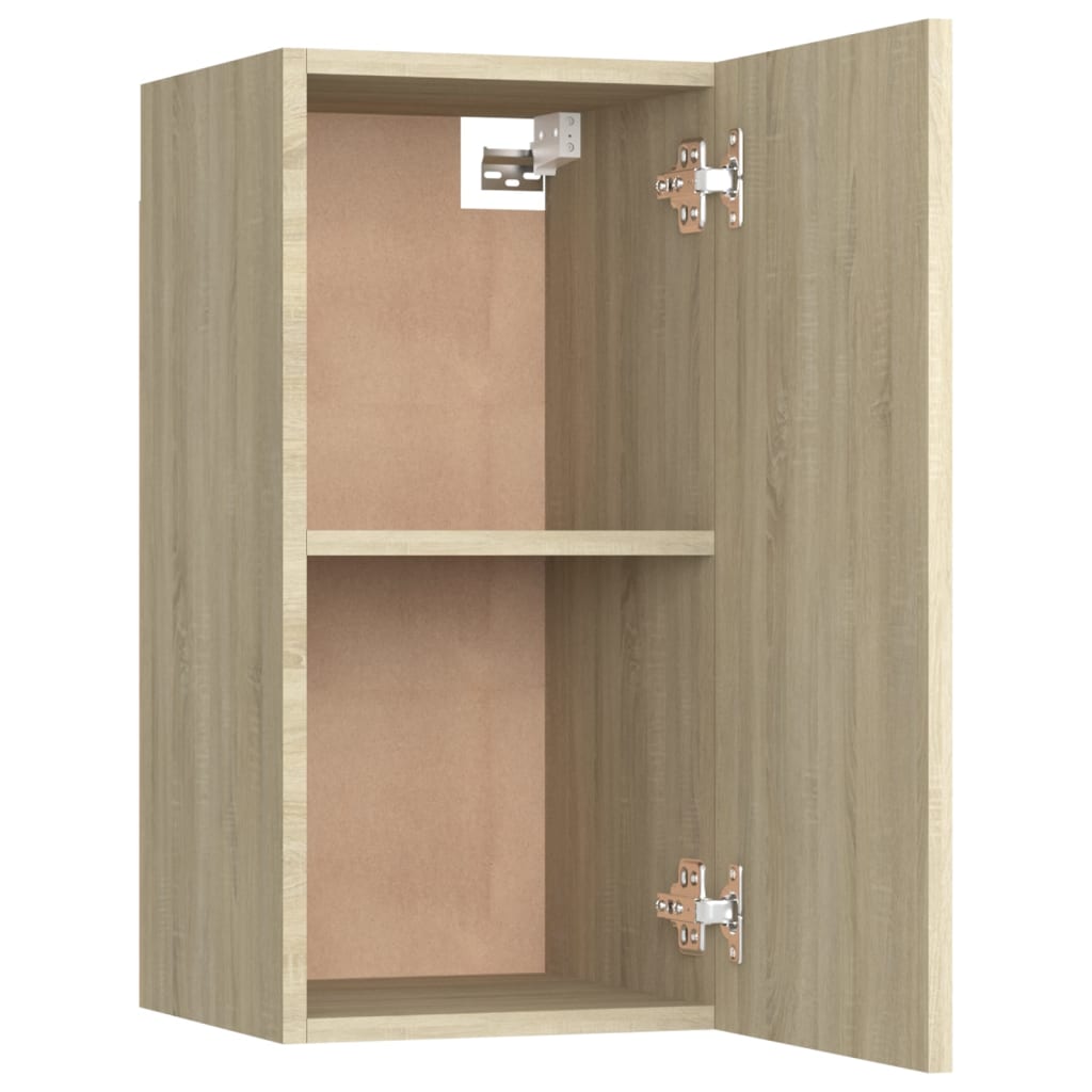 Set di Mobili Porta TV 7 pz Rovere Sonoma in Legno Multistrato