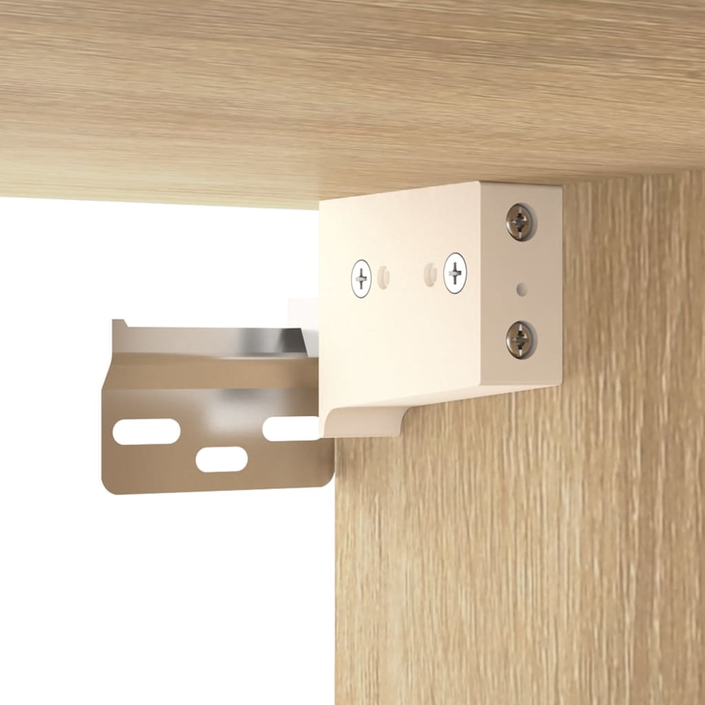 Set Mobili Porta TV 8pz Rovere Sonoma in Legno Multistrato