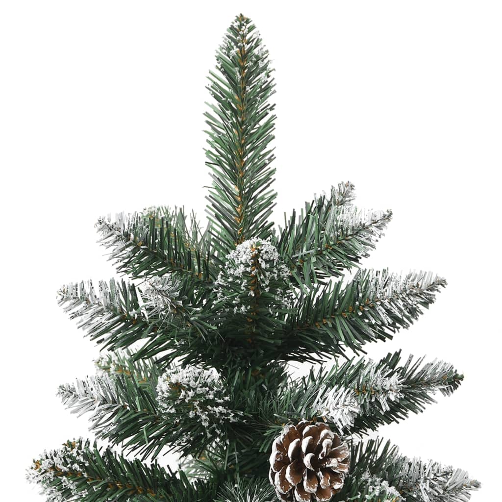 Albero di Natale Artificiale con Base Verde 150 cm PVC - homemem39