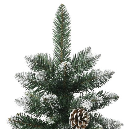 Albero di Natale Artificiale con Base Verde 180 cm PVC