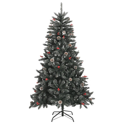 Albero di Natale Artificiale con Base Verde 150 cm PVC - homemem39