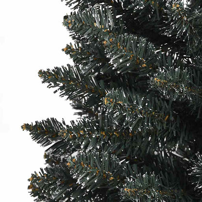 Albero di Natale Artificiale Sottile con Base Verde 180 cm PVC - homemem39