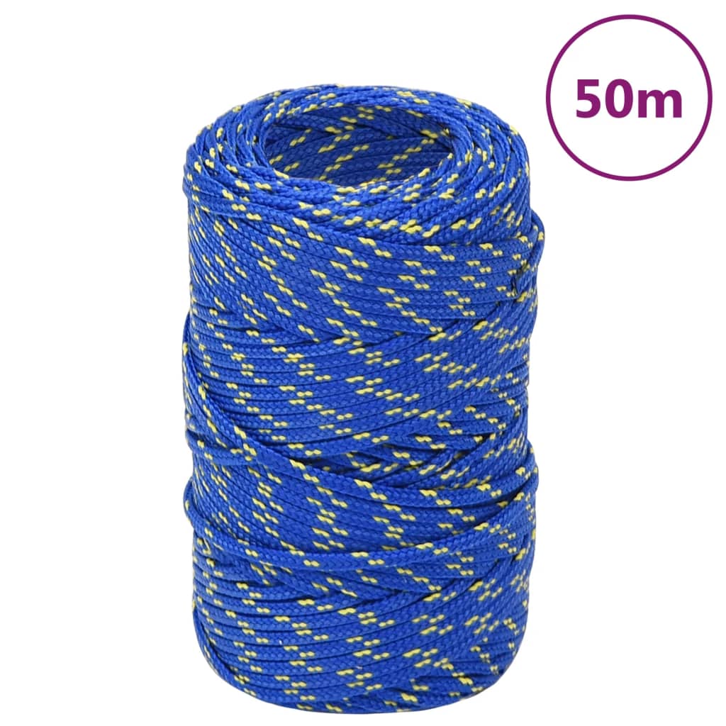 Corda per barca Blu 2 mm 50 m in Polipropilene - homemem39