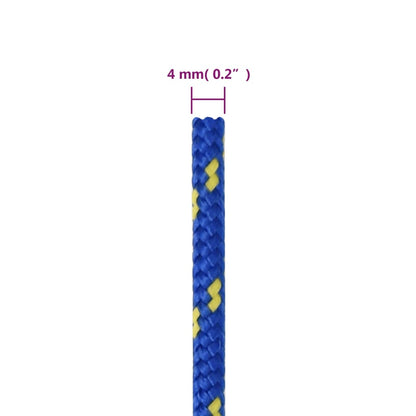 Corda per barca Blu 4 mm 500 m in Polipropilene - homemem39