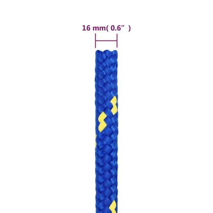 Corda per barca Blu 16 mm 100 m in Polipropilene - homemem39