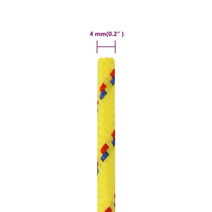 Corda per barca Gialla 4 mm 50 m in Polipropilene - homemem39