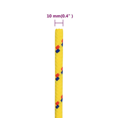 Corda per barca Gialla 10 mm 50 m in Polipropilene - homemem39