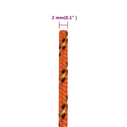 Corda per barca Arancione 2 mm 500 m in Polipropilene - homemem39