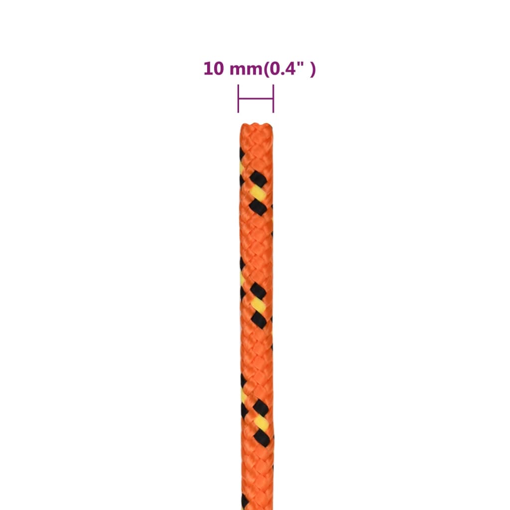 Corda per barca Arancione 10 mm 50 m in Polipropilene - homemem39