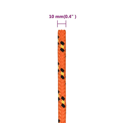 Corda per barca Arancione 10 mm 250 m in Polipropilene - homemem39