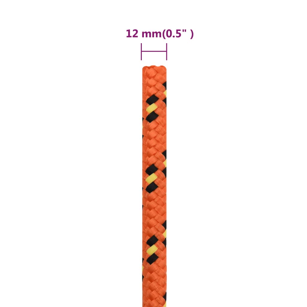 Corda per barca Arancione 12 mm 25 m in Polipropilene - homemem39