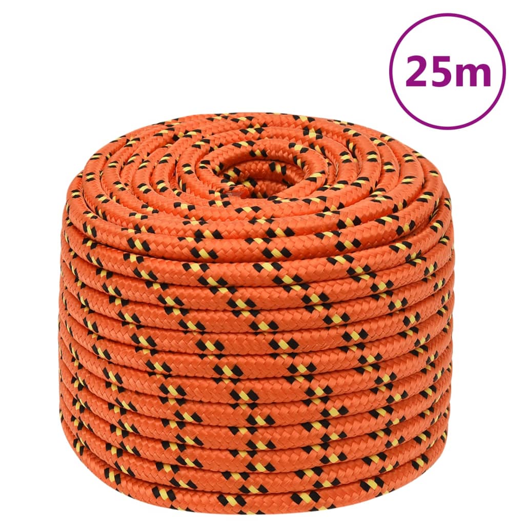 Corda per barca Arancione 14 mm 25 m in Polipropilene - homemem39