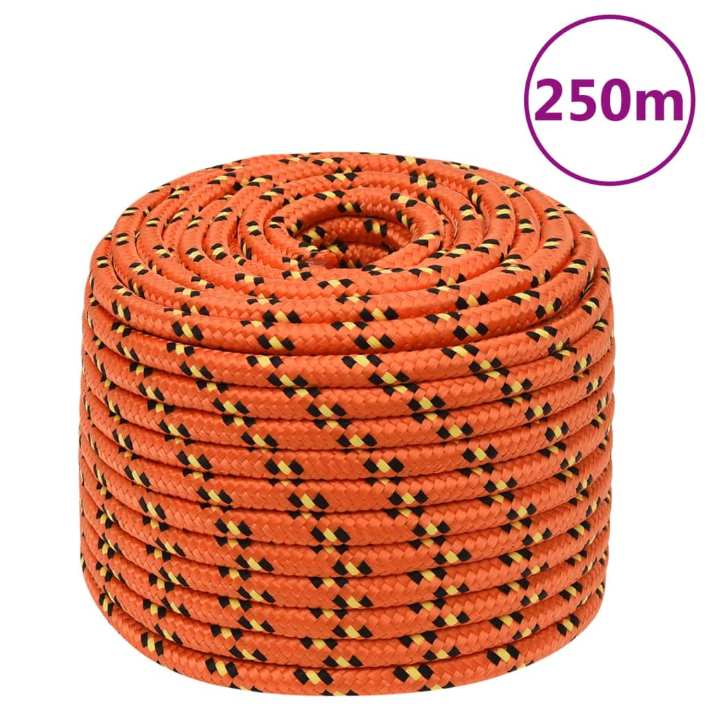 Corda per barca Arancione 14 mm 250 m in Polipropilene - homemem39