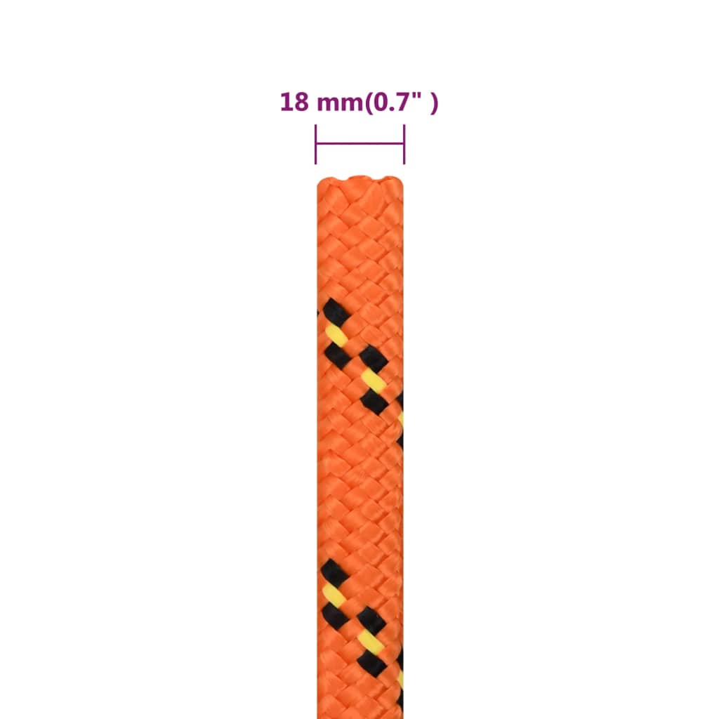 Corda per barca Arancione 18 mm 25 m in Polipropilene - homemem39