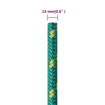 Corda per barca Verde 14 mm 50 m in Polipropilene - homemem39