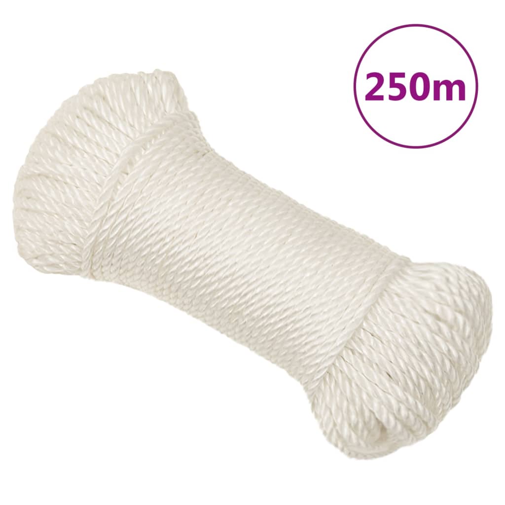 Corda da Lavoro Bianca 3 mm 250 m in Polipropilene - homemem39