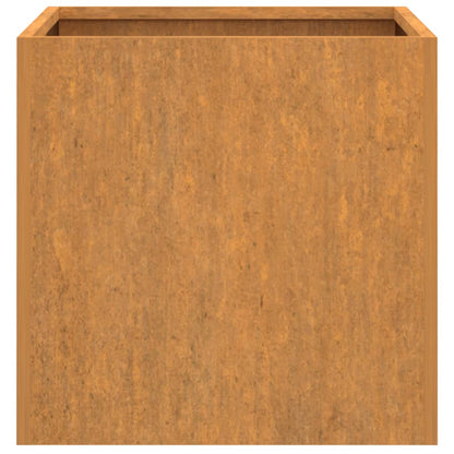 Fioriera 49x47x46 cm Acciaio Corten - homemem39