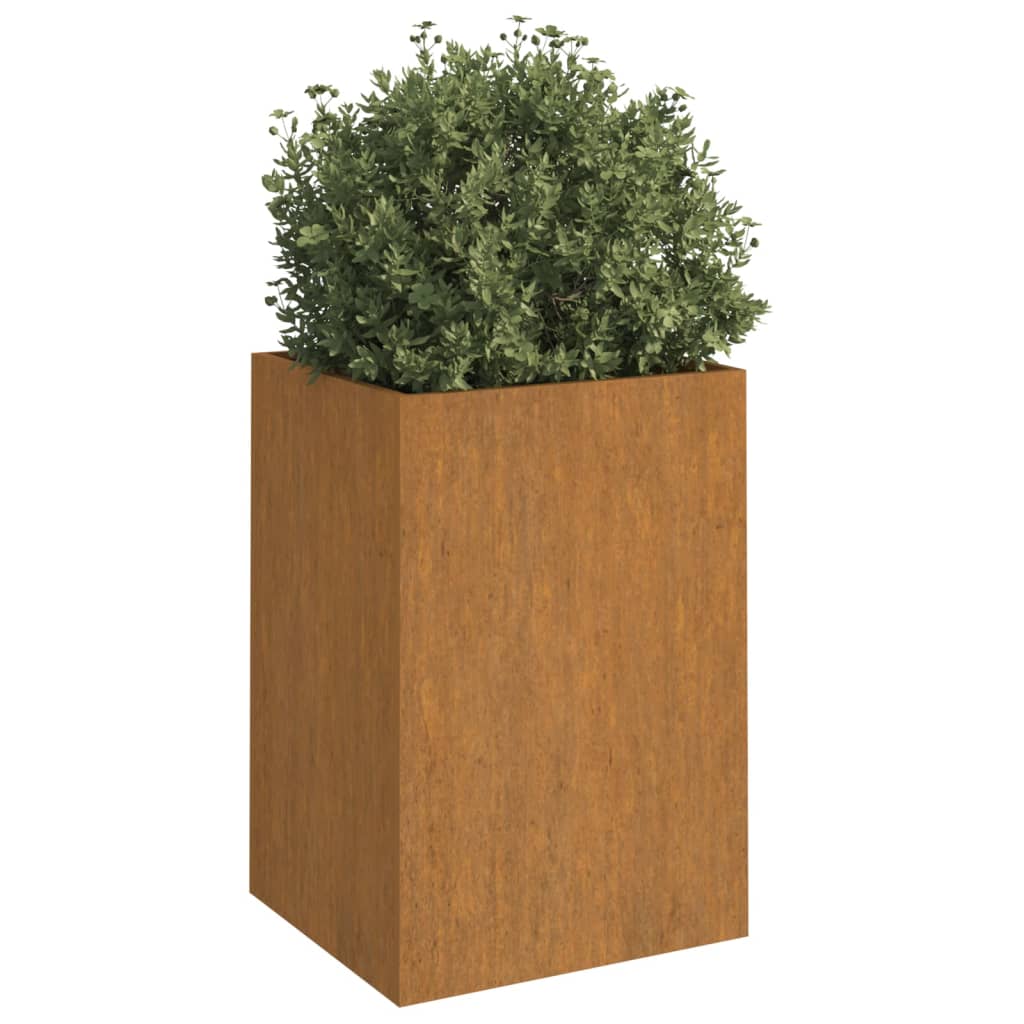 Fioriera 52x48x75 cm Acciaio Corten - homemem39